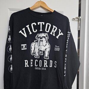 Gilðan, Ultra Cotton Classic Long Sleeves Black & White T - Shirt merch size M